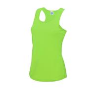 DÃ©bardeur en polyester femme Just Cool Vert S