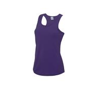 DÃ©bardeur en polyester femme Just Cool Violet 2XL