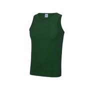 DÃ©bardeur en polyester Just Cool Vert M