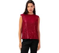 DÃ©bardeur femme Admas Sequins Rouge M