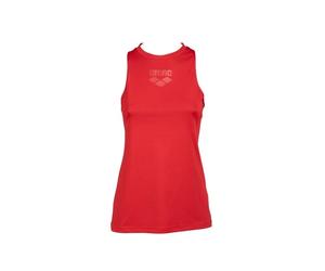 DÃ©bardeur femme Arena Solid Rouge S