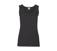 DÃ©bardeur femme Fruit of the Loom Valueweight Noir M