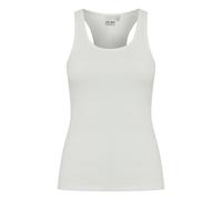 DÃ©bardeur femme Ichi Palmer Rib Box To Blanc XL