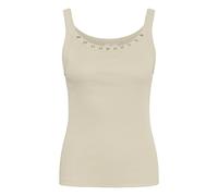 DÃ©bardeur femme KAFFE Carna Eyelets Gris 2XL