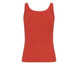 DÃ©bardeur femme KAFFE Carna Rouge XL