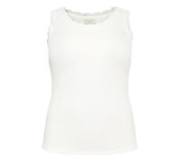 DÃ©bardeur femme KAFFE Curve Omia Blanc XL