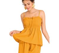 DÃ©bardeur femme Lisca Karpathos Jaune S