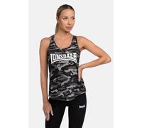 Lonsdale Top BEAQUOY Camouflage gris sans manches 95% coton 5% élasthanne Taille L