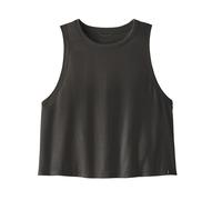 Patagonia - Women's Cap Cool Trail Cropped Tank - T-shirt technique - XL - ink black