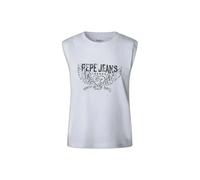 DÃ©bardeur femme Pepe Jeans Bertha Blanc XL