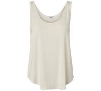 Pieces Débardeur Femme Pcbillo Tank Top Lurex Noos BC, Blanc brillant, Lurex doré, S EU
