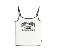 DÃ©bardeur femme Superdry Essential Blanc S