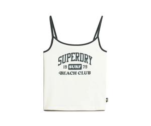 DÃ©bardeur femme Superdry Essential Blanc XL
