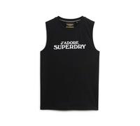 Superdry Débardeur Sport Luxe Graphic – Noir – Femme – M