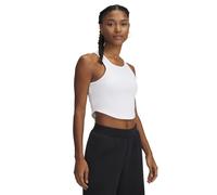 DÃ©bardeur femme Under Armour Rival Rib Blanc L