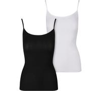 DÃ©bardeur femme Urban Classics Bamboo (x2) Noir XL