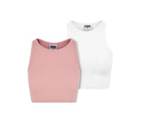 Urban Classics Femmes Ladies Cropped Rib Top 2-Pack 3XL
