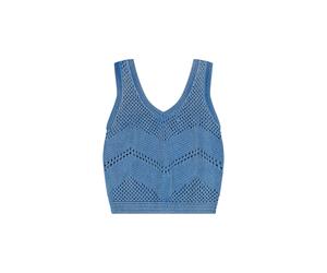 DÃ©bardeur femme Wrangler Bleu XS