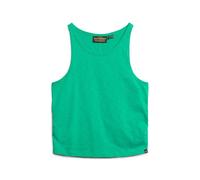 DÃ©bardeur froncÃ© femme Superdry Vert XL