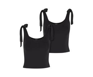 DÃ©bardeur jersey femme Urban Classics (x2) Noir 3XL