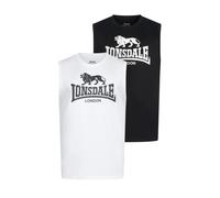 DÃ©bardeur Lonsdale Regular Fit Rolleston (x2) Noir 3XL
