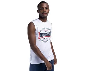 DÃ©bardeur Lonsdale St.Agnes Blanc 2XL