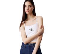 DÃ©bardeur monologo femme Calvin Klein Blanc L