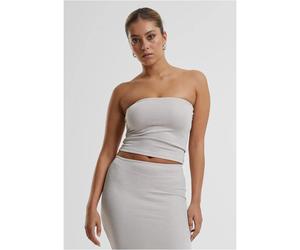 DÃ©bardeur paillettes femme Urban Classics Blanc 5XL
