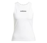 DÃ©bardeur slim cotton femme adidas Essentials Linear Blanc 2XS