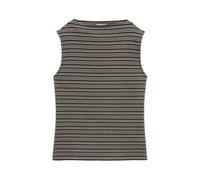DÃ©bardeur tissu jacquard femme Tom Tailor Noir M