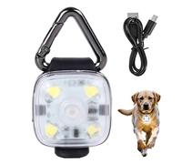Da Collare per Cani - 3 Modalità USB Ricaricabile LED Impermeabile - A Clip Da Collare per Cani - Campeggio Passeggiate Quotidiane Ore Del Mattino Attività All'Aperto E Pettorina