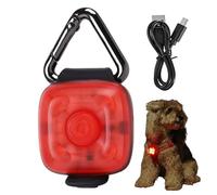 Da Collare per Cani - 3 Modalità USB Ricaricabile LED Impermeabile - A Clip Da Collare per Cani - Campeggio Passeggiate Quotidiane Ore Del Mattino Attività All'Aperto E Pettorina