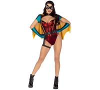 Leg Avenue Costume d'Halloween 5 pièces avec cape et gants, taille XL