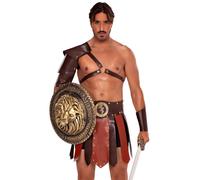Leg Avenue Men’s Gladiator Costume Outfit - Size XL - Brown