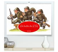 Da lachte die NVA - Karikaturen aus der DDR (hochwertiger Premium Wandkalender 2026 DIN A2 quer), Kunstdruck in Hochglanz: Ansichtskarten der Militärhandelsorganisation der DDR