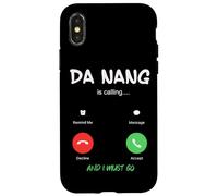 Da Nang Appelle et Je Dois partir en Voyage au Vietnam Coque pour iPhone X/XS