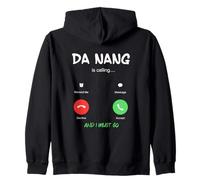 Da Nang Appelle et Je Dois partir en Voyage au Vietnam Sweat à Capuche
