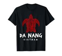Da Nang Motif Tribal Vietnam Tortue de mer île Plage T-Shirt
