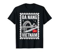 Da Nang Timbre-Poste Vietnam Souvenir de Voyage T-Shirt