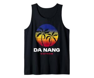 Da Nang Vietnam Beach Retro Style années 80 Débardeur