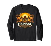 Da Nang Vietnam Sunset Temple Voyage Design Manche Longue