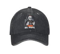 Da Pope d’Amérique Chicago Pope Leo Casquette de Baseball Unisexe Style Vieilli Denim Snapback Cap Outdoor Workouts Cadeau Caps Chapeau Cool
