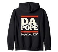 DA POPE Pope Leo XIV Humour Satirique Culture Pop Parodie Sweat à Capuche