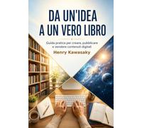 Da un’idea a un vero libro: Guida pratica per creare, pubblicare e vendere contenuti digitali