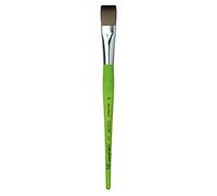 DA VINCI 374 Series Pinceau Plat en Fibre synthétique Vert 23 x 1,82 x 30 cm