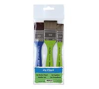 da Vinci Lot de brosses Mottler 5009 Series Bleu/Vert/Blanc 30 x 30 x 30 cm