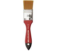 da Vinci 5080 Watercolor Series 5080 CosmoTop Spin Brosse à Cheveux synthétique avec Manche Rouge Taille 30 (5080-30)