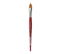 Da Vinci 5584 Series Pinceau Aquarelle en Fibre synthétique Rouge 23,4 x 1,5 x 30 cm