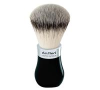 da Vinci Blaireau Uomo, Poils Imitation Vegan, Rasage Humide, Doux, Durable, Facile d'entretien, Monture chromée, fabriqué à la Main en Allemagne, Taille 0