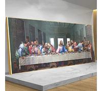 Da Vinci célèbre peinture sur toile copie "La Cène" moderne art mural impression affiche décoration impression photo 40x80cm (15"x31") sans cadre
